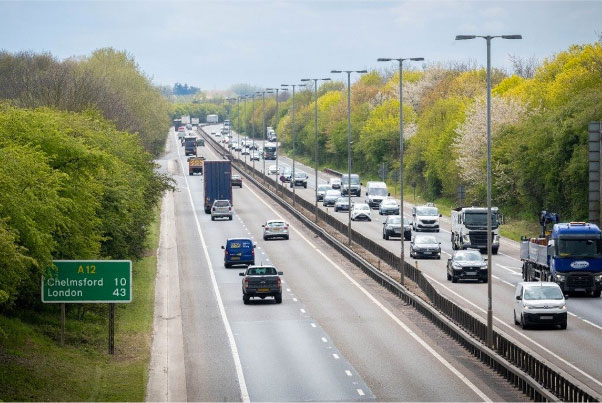 A12 Chelmsford to A120 widening scheme